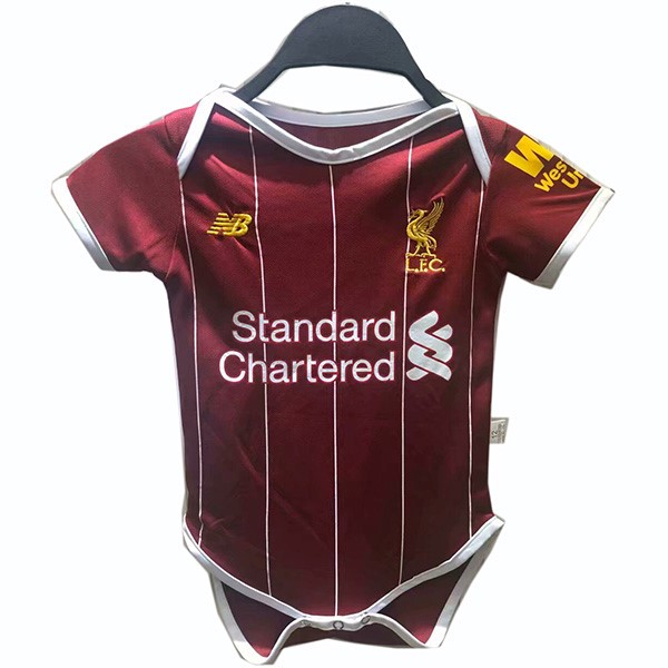 Camiseta Liverpool Primera equipo Onesies Niño 2019-20 Rojo